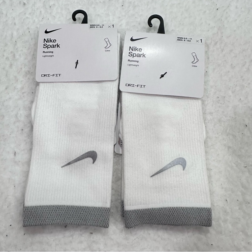 Nike Spark White Running Socks